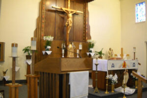 church altar